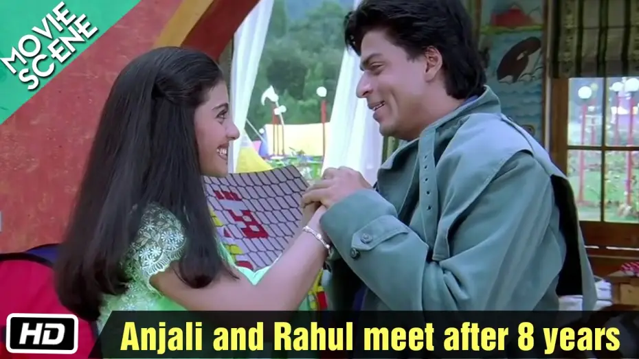 Video for the film Kuch Kuch Hota Hai — Anjali and Rahul meet after 8 years - Movie Scene - Kuch Kuch Hota Hai - Shahrukh Khan, Kajol