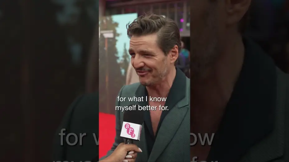 Video for the film The Wild Robot — Pedro Pascal on his first animated voice role in The Wild Robot #lff