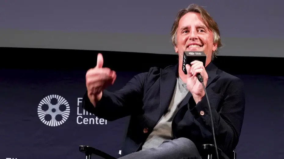 Video for the film Hit Man — Richard Linklater on Working with Glen Powell, Dramatizing Reality, and Bending Genres