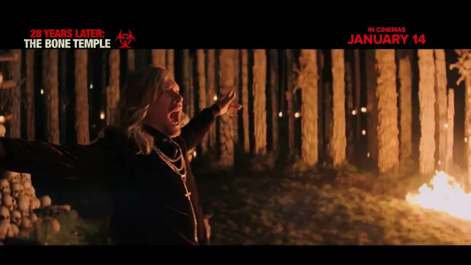 Video for the film 28 Years Later: The Bone Temple — In cinemas Jan 14