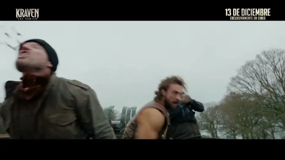 Video for the film Kraven the Hunter — Protagonizada por Aaron Taylor-Johnson