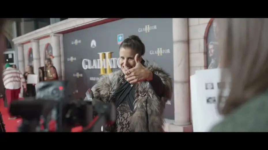 Video for the film Untitled Gladiator Sequel — Premiere Madrid