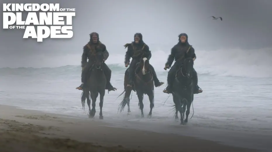 Video for the film Kingdom of the Planet of the Apes — Apes On Horseback