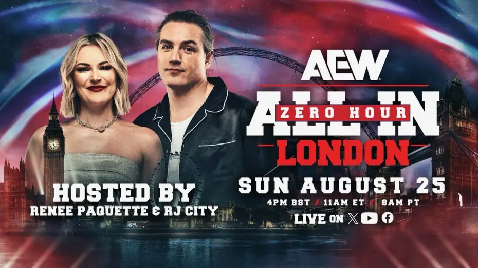 Video for the film AEW All In 2024: London — Zero Hour - AEW: All In London Pre Show