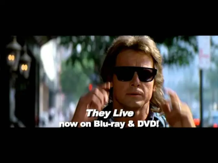 Video for the film They Live — Roddy Piper's Alien Glasses