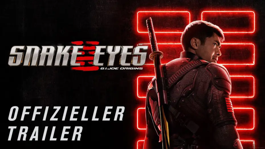 Video for the film Snake Eyes: G.I. Joe Origins — SNAKE EYES: G.I: JOE ORIGINS | OFFIZIELLER TRAILER 2 | PPG | Trailer FSK: 12