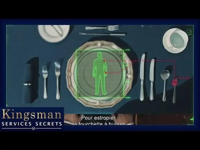 Video for the film Kingsman: The Secret Service — Kingsman - Comment devenir un Agent : Les Ustensiles appropriés VOST HD