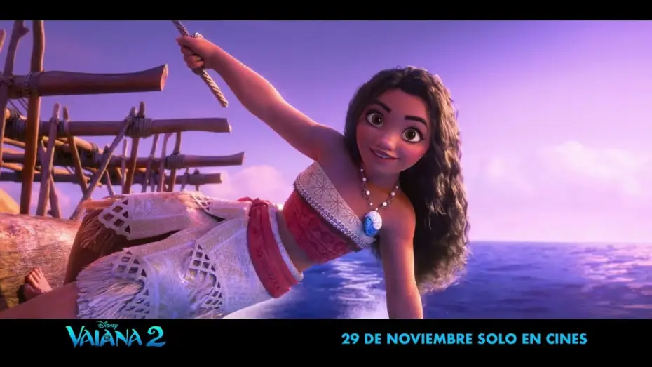 Video for the film Moana 2 — Anuncio: 'Te lo prometo'