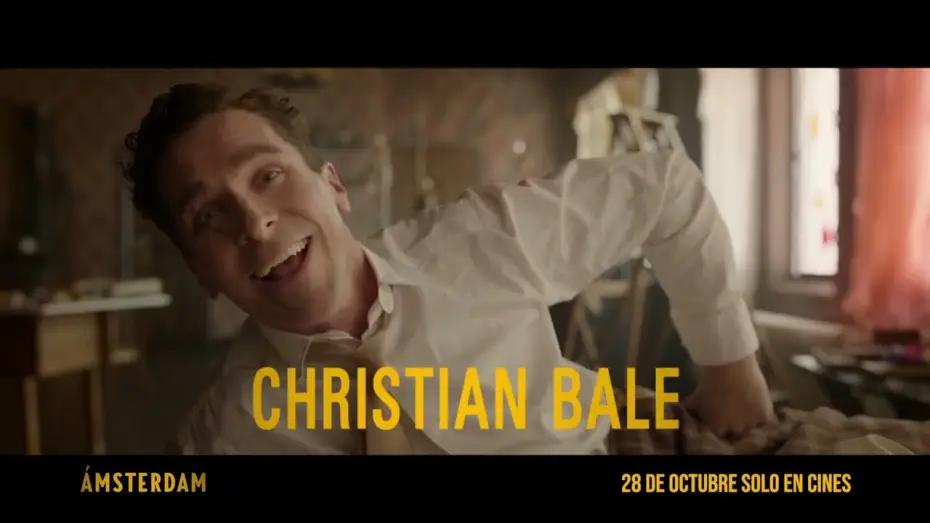 Video for the film Amsterdam — Anuncio: 'Estamos en un aprieto'