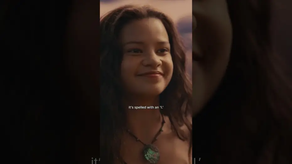 Video for the film Moana — Moana and Maui just coexisting