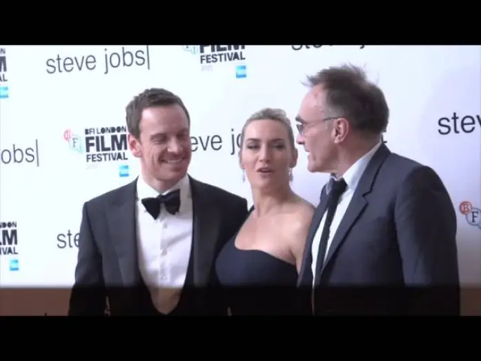 Video for the film Steve Jobs — Steve Jobs Photo Call at London Film Festival