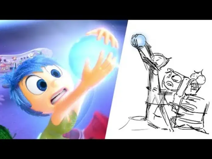 Video for the film Inside Out — Riley's First Day of School | Pixar Side by Side