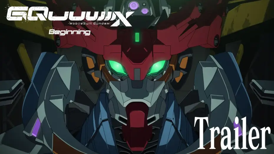 Video for the film Mobile Suit Gundam GQuuuuuuX -Beginning- — Trailer [Subtitled]