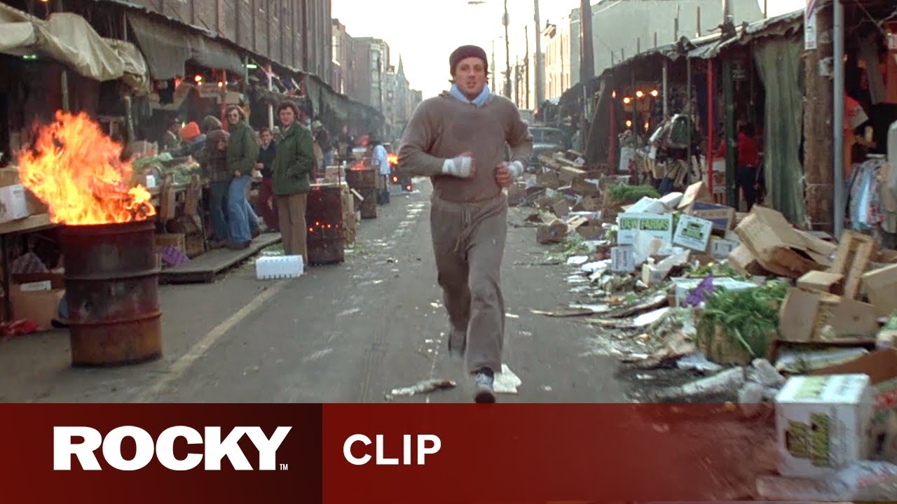 Video for the film Rocky — Training Montage