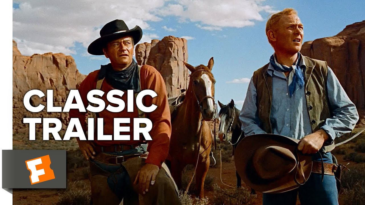 Video for the film The Searchers — The Searchers (1956) Official Trailer - John Wayne, Jeffrey Hunter Movie HD