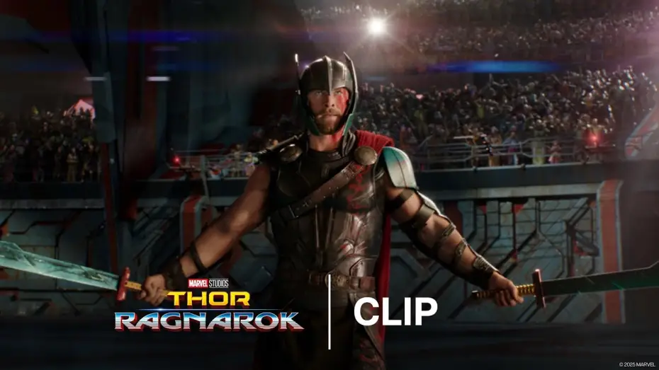 Video for the film Thor: Ragnarok — Thor and Hulk Fight in the Grandmaster's Arena - Official Clip