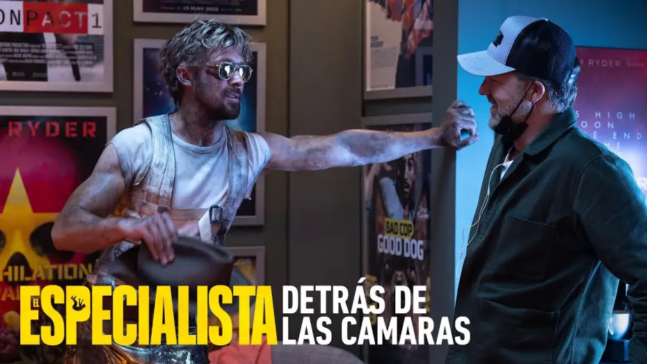 Video for the film The Fall Guy — Detrás de las cámaras [VOSE]