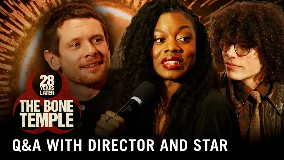 Video for the film 28 Years Later: The Bone Temple — Conversation with Jack O'Connell, Nia DaCosta, and Reece Feldman