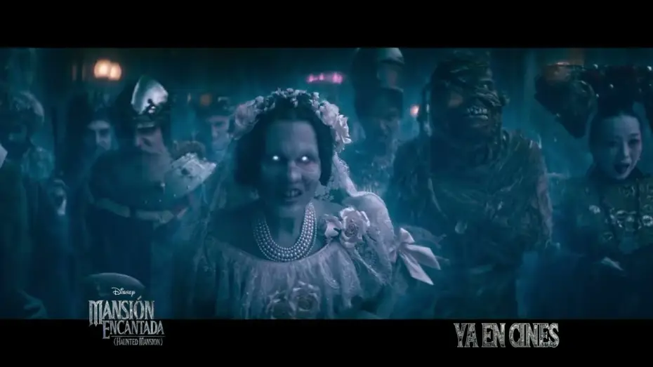 Video for the film Haunted Mansion — Anuncio: 'Una mujer encantadora'