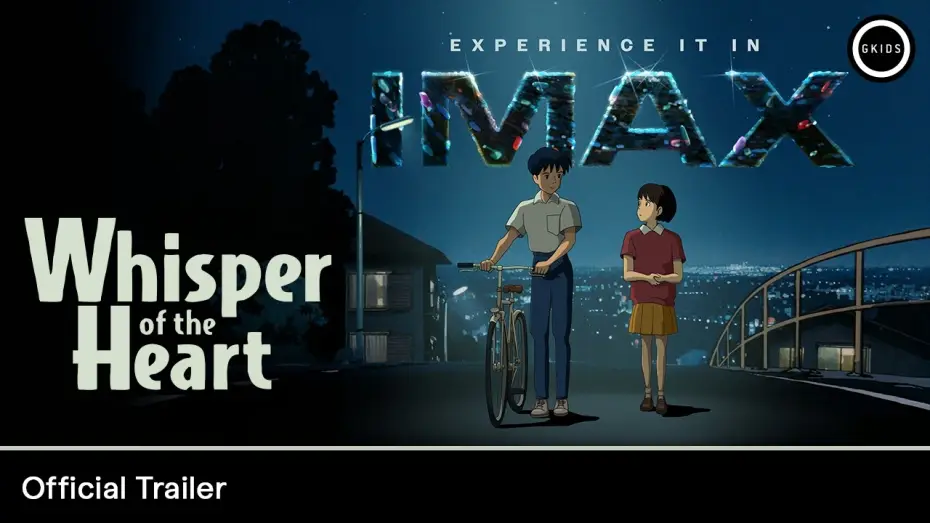 Video for the film Whisper of the Heart — 4K Remaster Official Trailer [Dubbed]