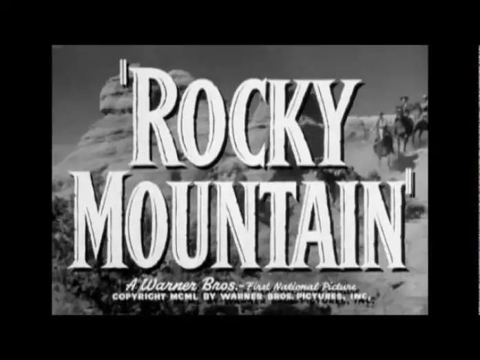 Video for the film Rocky Mountain — 1950 - Rocky mountain - La Révolte des Dieux Rouges