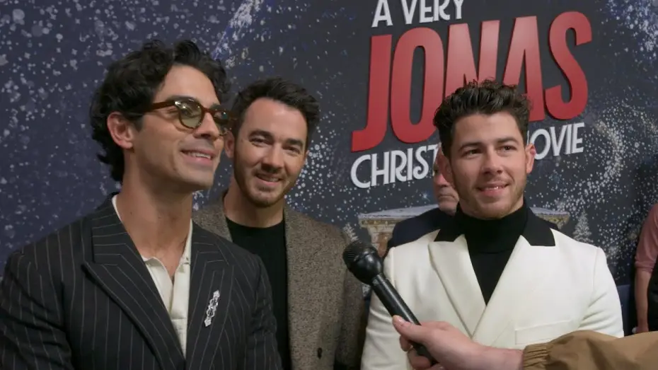Video for the film A Very Jonas Christmas Movie — Premiere Event Featurette