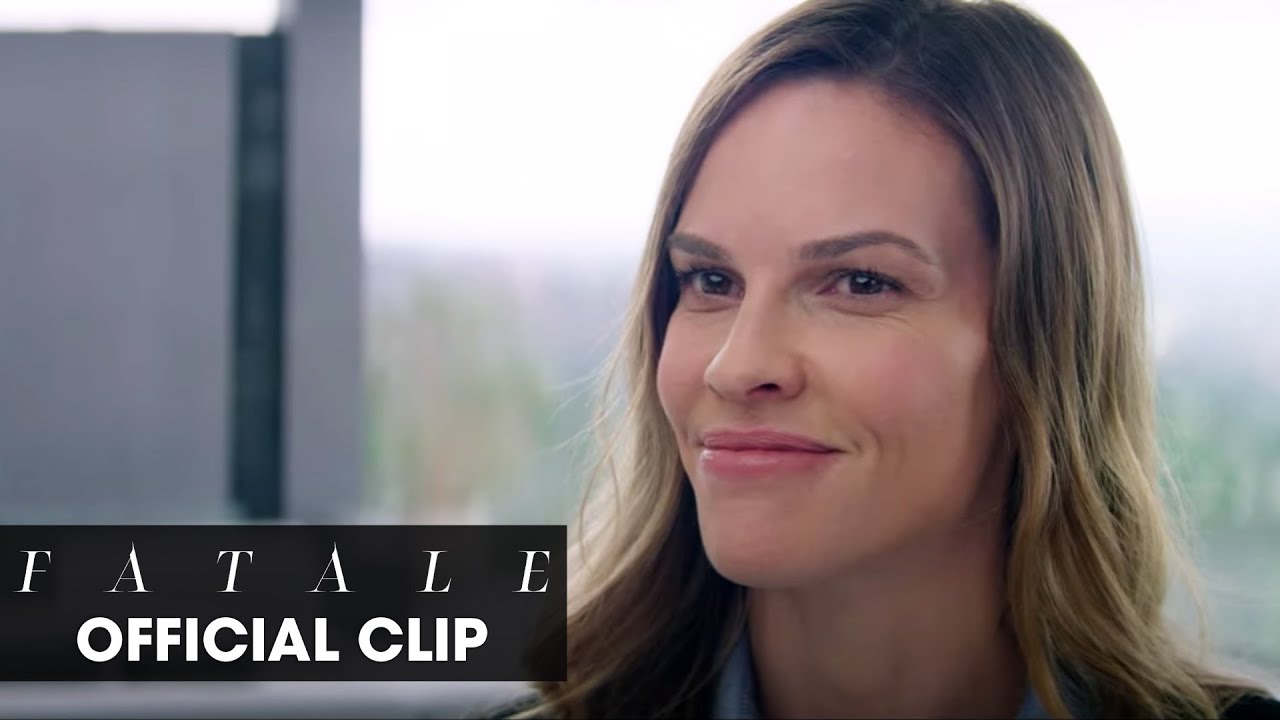 Video for the film Fatale — Fatale (2020 Movie) Official Clip “Am I Interrupting Something” – Hilary Swank, Michael Ealy