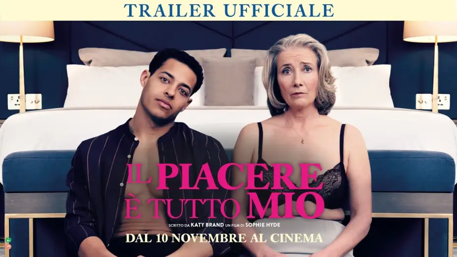 Video for the film Good Luck to You, Leo Grande — IL PIACERE È TUTTO MIO con Emma Thompson | Trailer Ufficiale Italiano