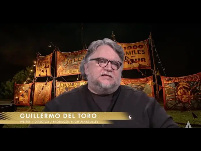 Video for the film Nightmare Alley — Nightmare Alley's Guillermo del Toro & Willem Dafoe | Film Noir Masterclass