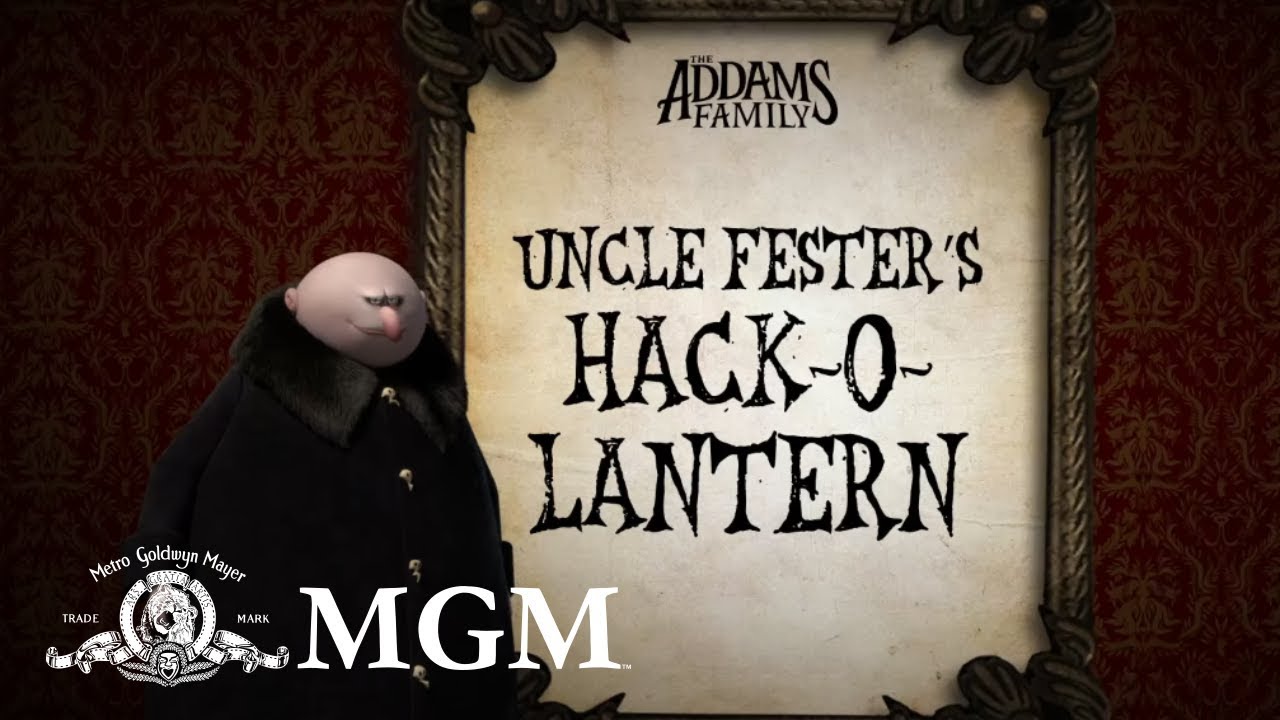Video for the film The Addams Family — THE ADDAMS FAMILY | DIY: How To Make Uncle Fester’s Pumpkin | MGM