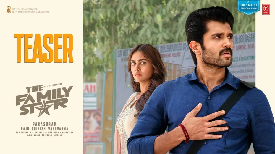 Video for the film The Family Star — Family Star (Teaser): Vijay Deverakonda | Mrunal Thakur | Parasuram | Dil Raju | Gopisundar