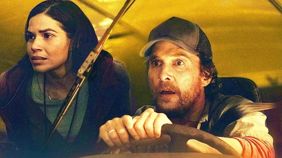 Video for the film The Lost Bus — Школьный автобус — Русский трейлер (Дубляж, 2025)