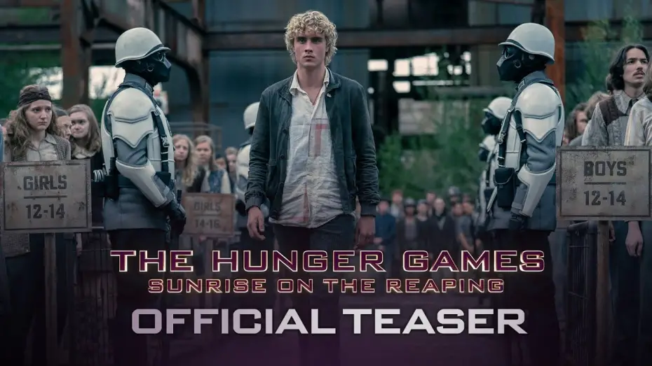 Video for the film The Hunger Games: Sunrise on the Reaping — Official Teaser
