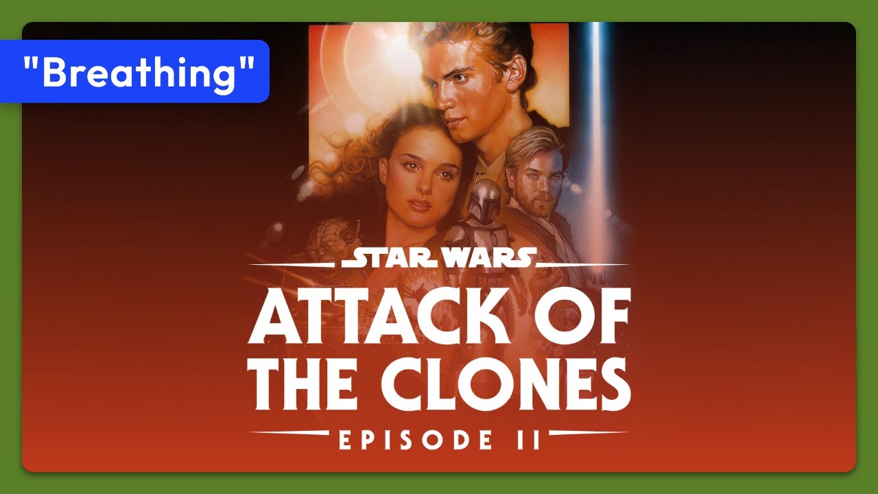 Video for the film Star Wars: Episode II - Attack of the Clones — Star Wars: Episode II - Attack of the Clones (2002) Teaser - "Breathing"