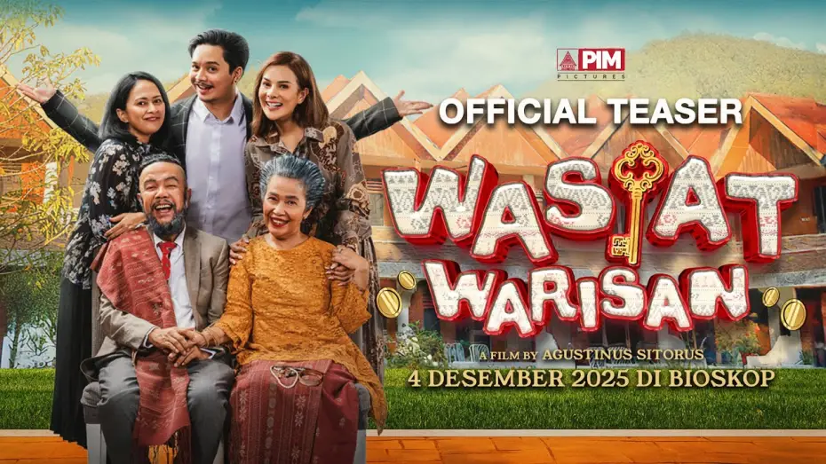 Video for the film Wasiat Warisan — OFFICIAL TEASER | FILM WASIAT WARISAN 4 DESEMBER 2025 DI BIOSKOP #wasiatwarisan #pimpictures