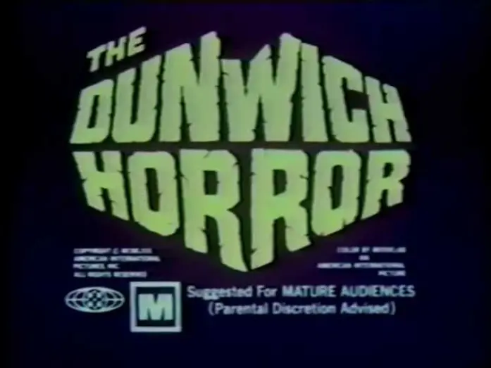Video for the film The Dunwich Horror — The Dunwich Horror 1970 TV trailer