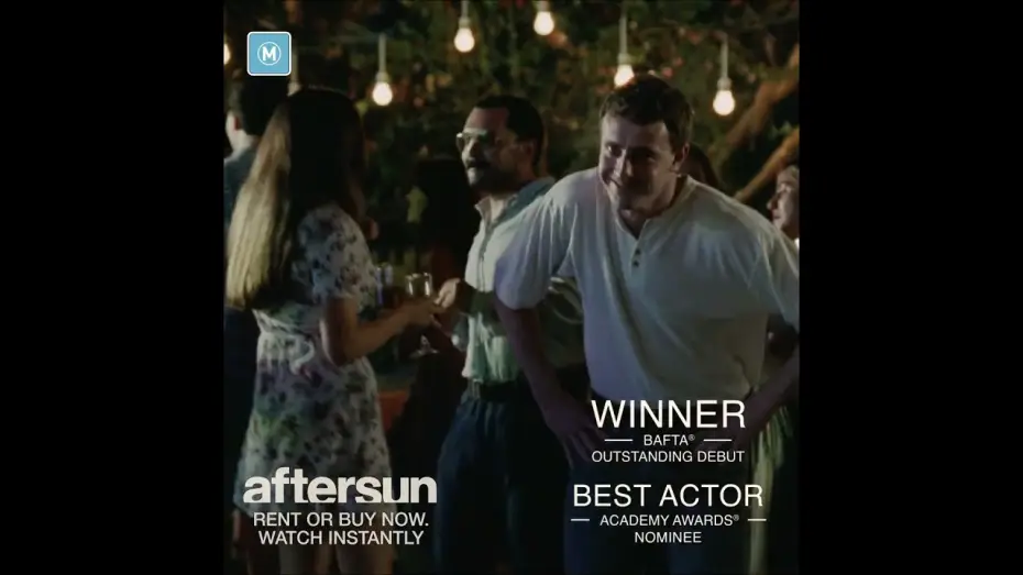 Video for the film Aftersun — WATCH AT HOME NOW