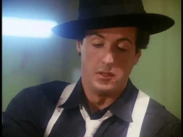 Video for the film Death Race 2000 — Sylvester Stallone getting beat up in Death Race 2000