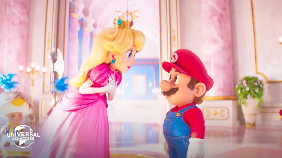Video for the film The Super Mario Bros. Movie — Meeting Princess Peach - Extended Preview