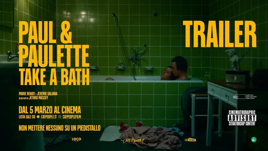Video for the film Paul & Paulette Take a Bath — Paul & Paulette Take A Bath - Trailer - Al cinema dal 5 marzo