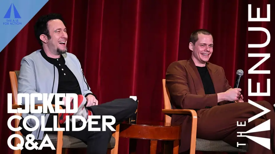 Video for the film Locked — New York Premiere - Collider Q&A l Bill Skarsgård & David Yarovesky