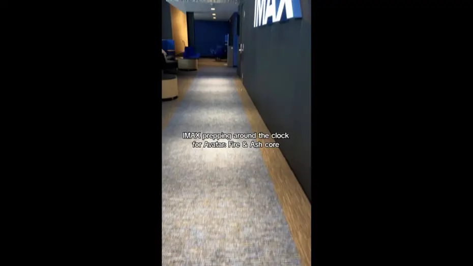 Video for the film Avatar 3 — Another day in the life at IMAX HQ.