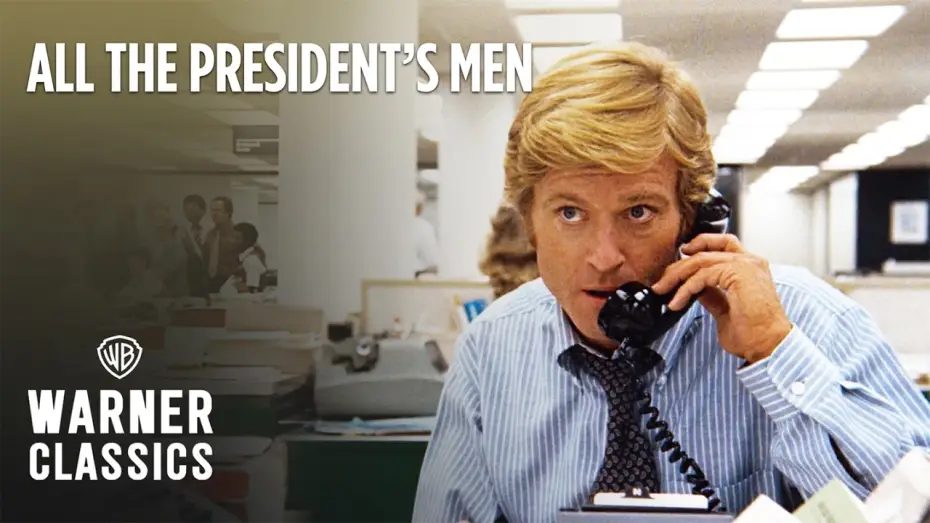 Video for the film All the President's Men — Dahlberg's Check - Robert Redford's One Shot