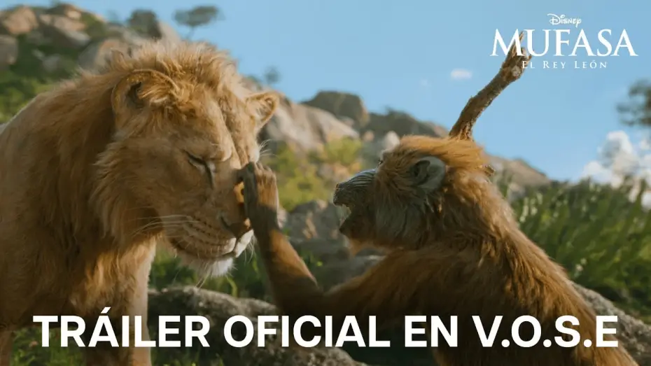 Video for the film Mufasa: The Lion King — Nuevo Tráiler Oficial [VOSE]