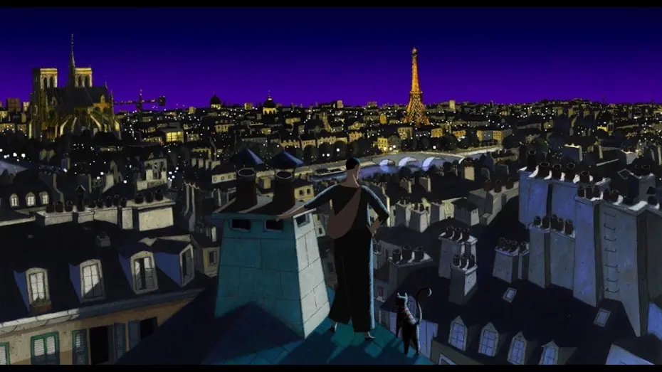 Video for the film A Cat in Paris — A CAT IN PARIS - Official HD Trailer