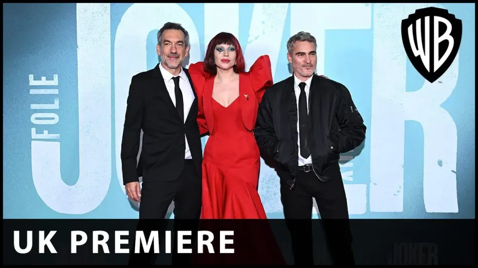 Video for the film Joker: Folie à Deux — UK Premiere