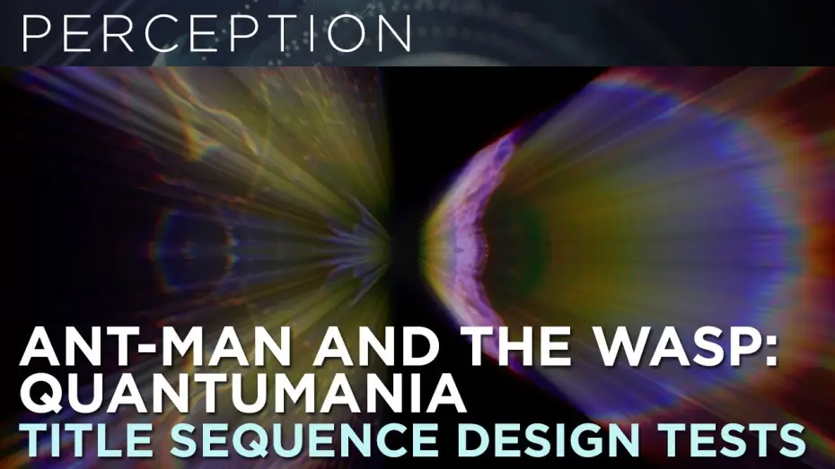 Video for the film Ant-Man and the Wasp: Quantumania — End Title Sequence Design Tests