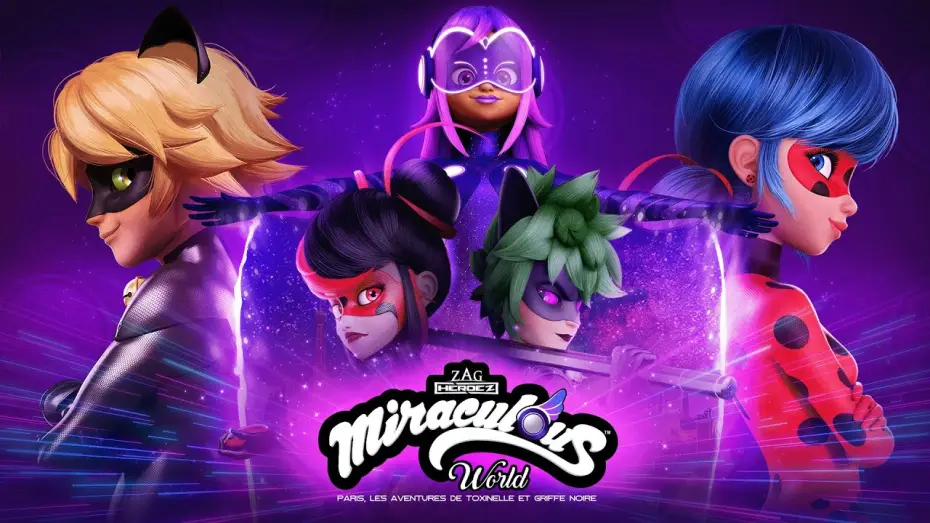 Video for the film Miraculous World: Paris, Tales of Shadybug and Claw Noir — Trailer Officiel