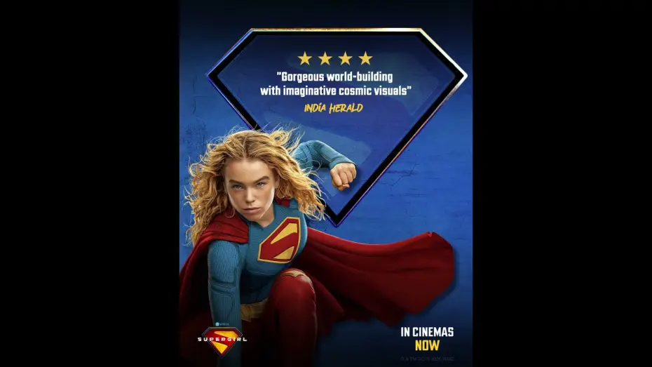 Video for the film Supergirl — In Cinemas Now