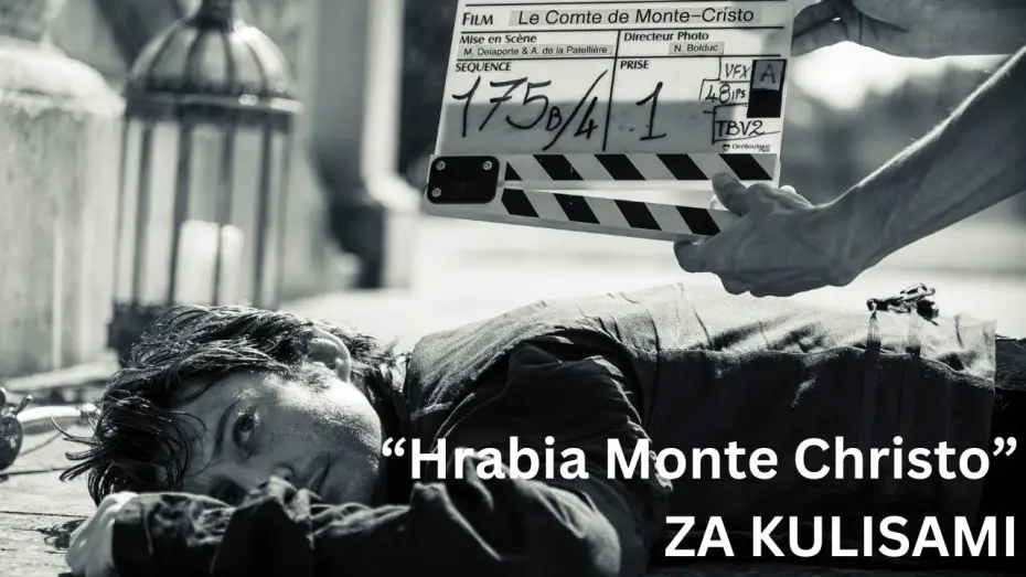 Video for the film The Count of Monte-Cristo — Zajrzyjcie na plan filmu❗